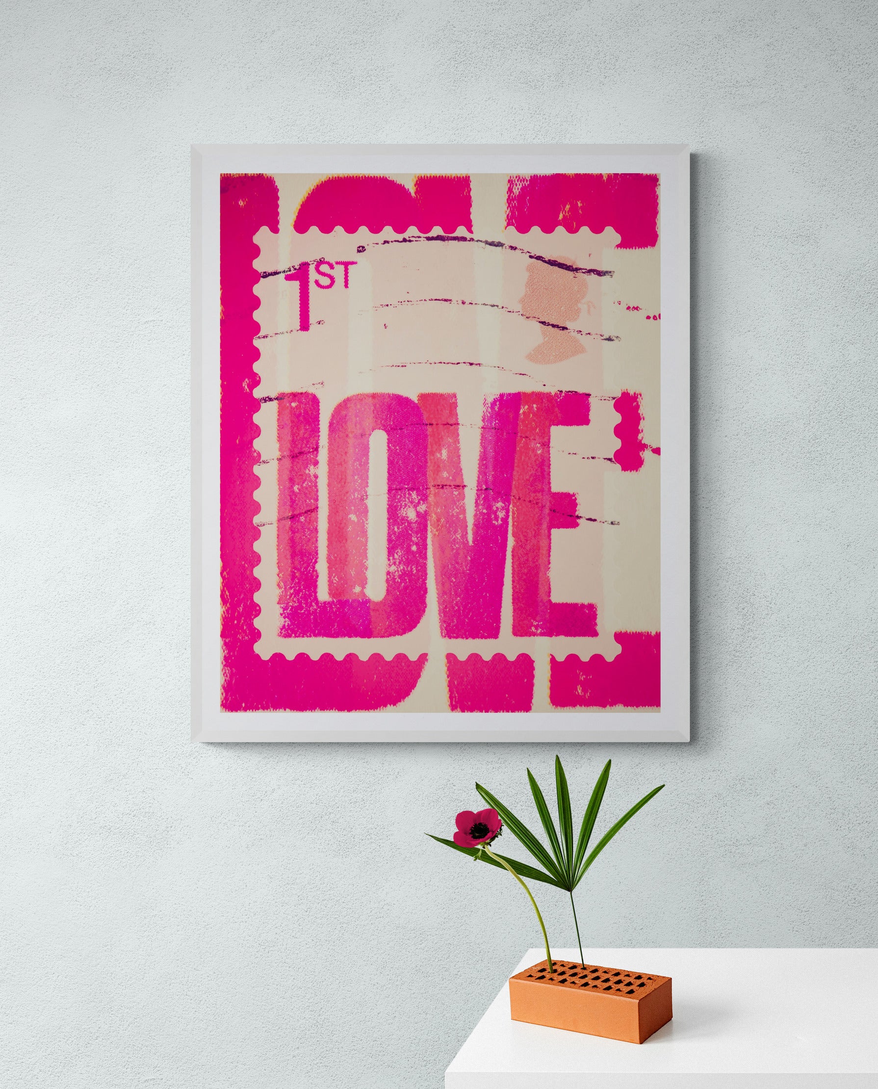 'First Love' Postage Stamp- Limited Edition Print